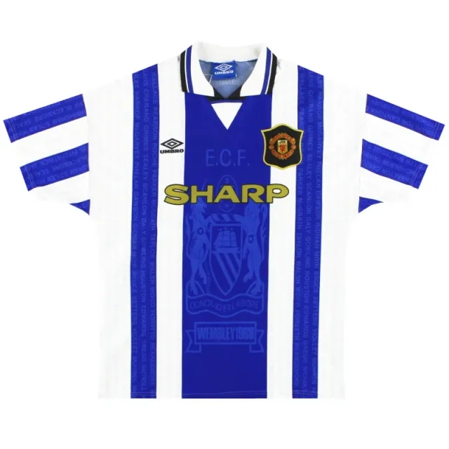 1994-96 Manchester United Umbro Third Shirt L - Manchester United / Excellent / Large