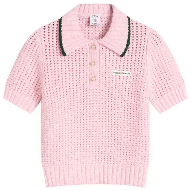 Casablanca Women's Mouline Polo Pink