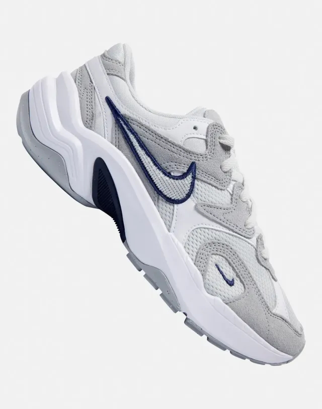 Women's Nike Al8 Trainers in Grey/Navy Blue 