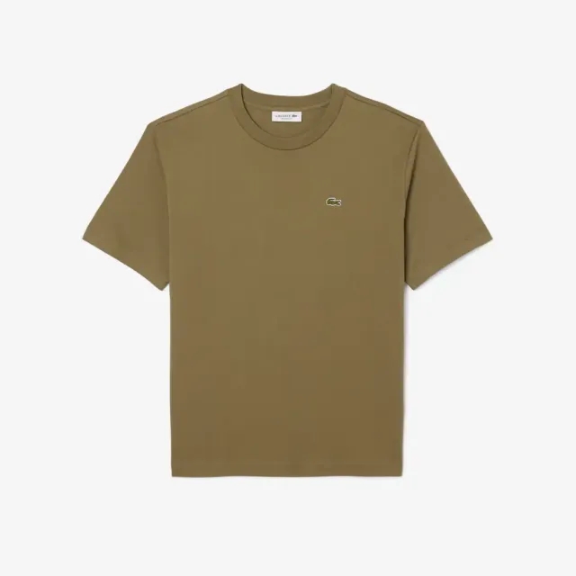 Lacoste Relaxed Fit Soft Cotton T-shirt - Khaki Green