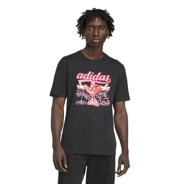 Adidas Graphics Men T-Shirts - Black