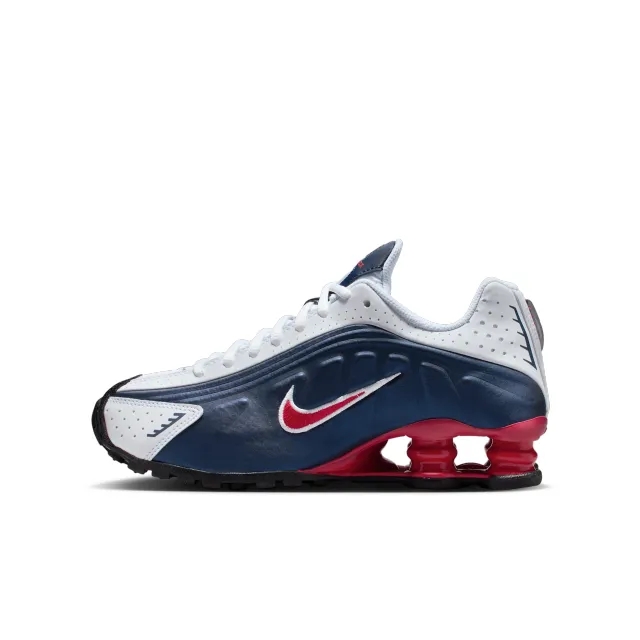 Nike Shox R4 Older Kids' Shoes - Blue