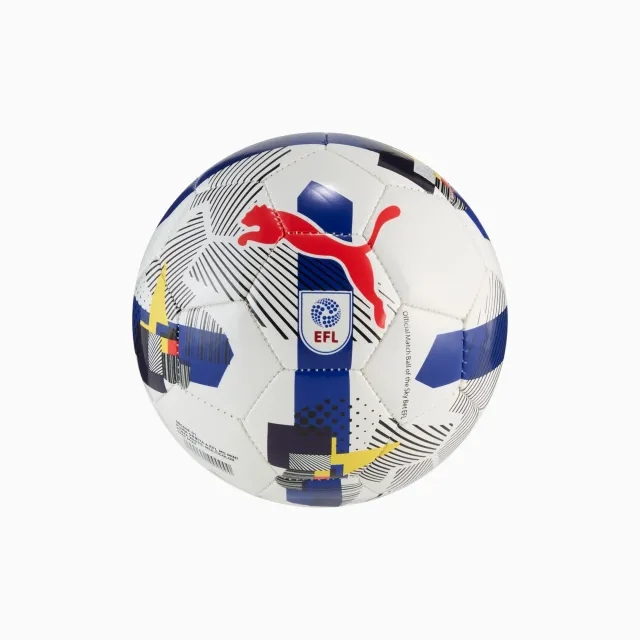 PUMA Orbita 6 Efl Mini Football, White/Multicolor