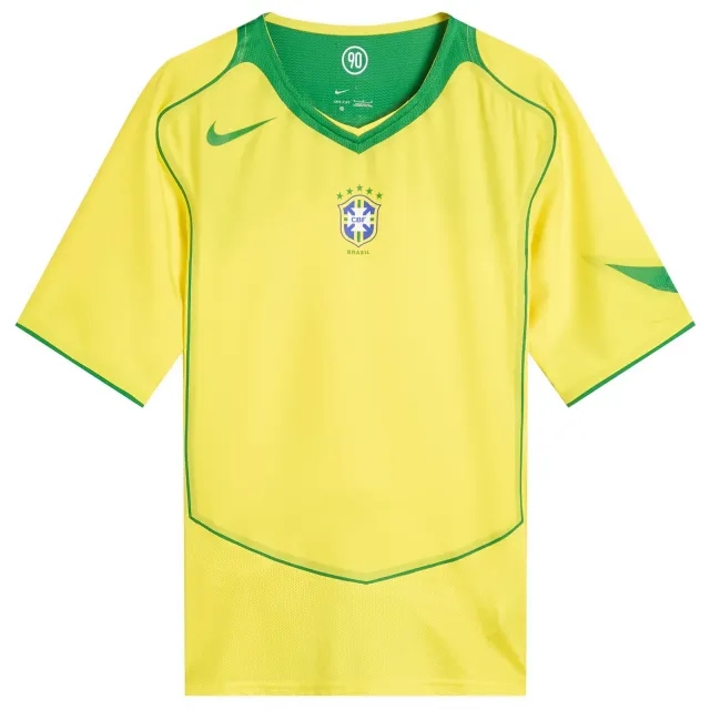 Nike Brazil Reissue Short Sleeve Jersey Yellow/Green