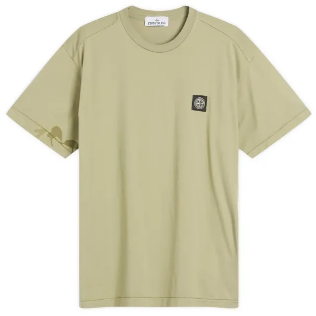 Stone Island Men's Patch Logo T-Shirt Sage