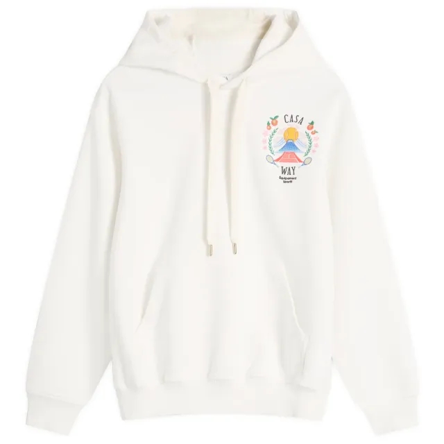 Casablanca Women's Casa Way Mountain Embroidered Hoodie