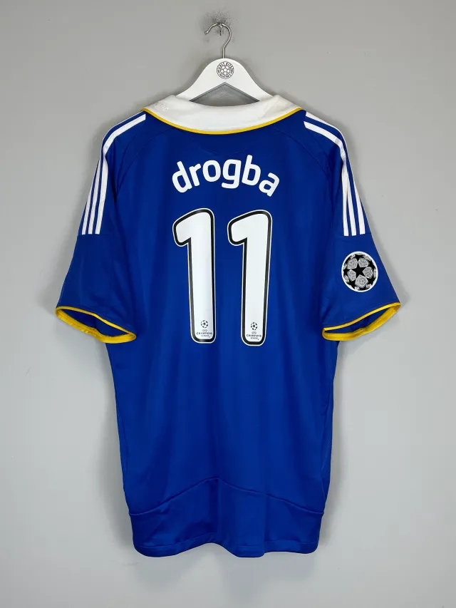2008/09 CHELSEA DROGBA #11 C/L HOME SHIRT (XL) ADIDAS | Cult Kits