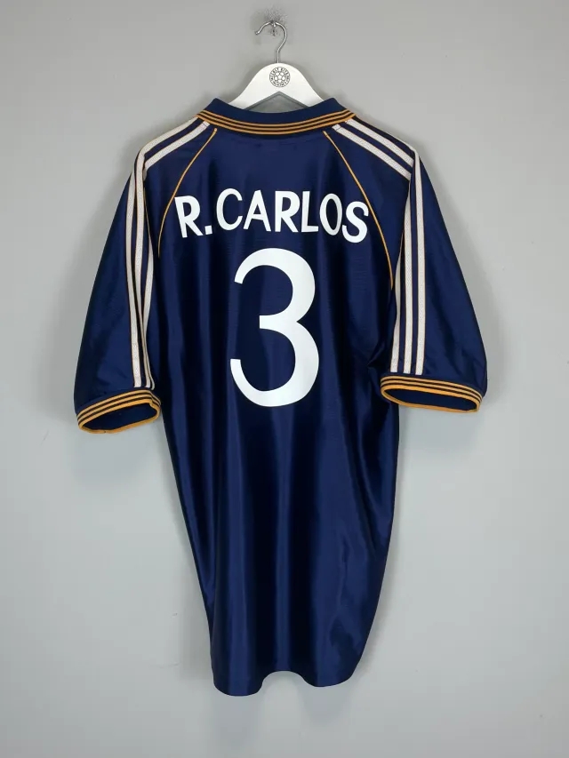 1998/99 REAL MADRID R.CARLOS #3 THIRD SHIRT (XL) ADIDAS | Cult Kits
