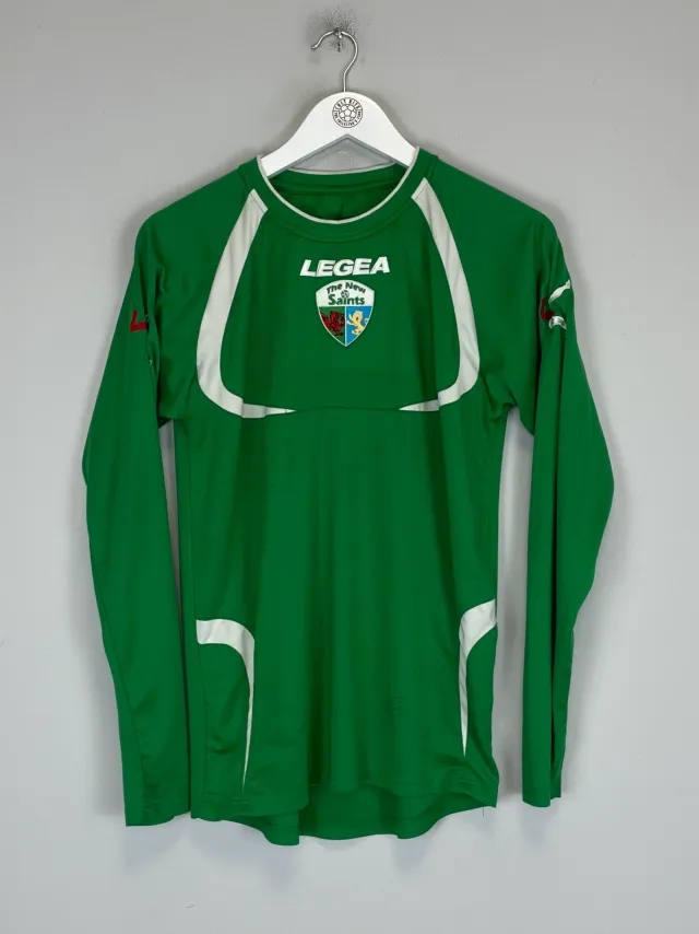 2005/06 THE NEW SAINTS *SQUAD SIGNED* L/S HOME SHIRT (M) LEGEA | Cult Kits