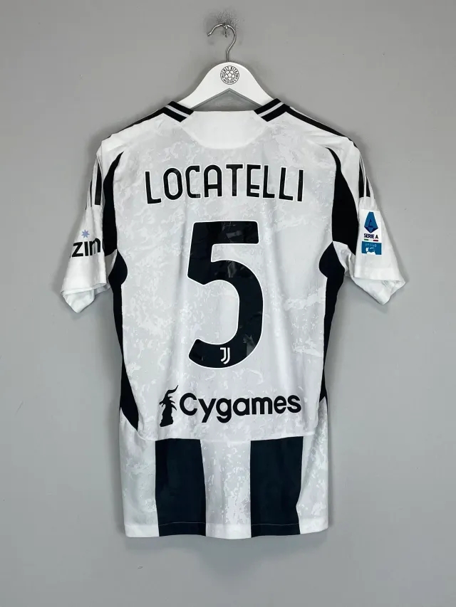 2024/25 JUVENTUS LOCATELLI #5 *AUTHENTIC* HOME SHIRT (M) ADIDAS | Cult Kits