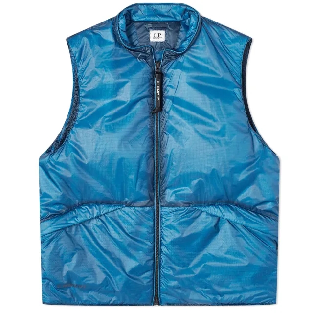 C.P. Company Men's Nada Shell Vest Ink Blue