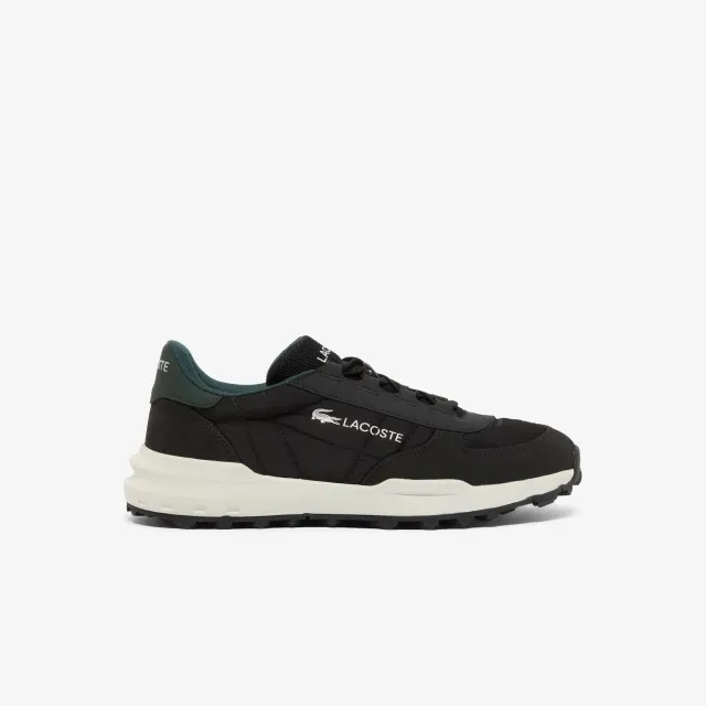 Lacoste Men's Elite Active Evo Sneakers - Black & Dark Green