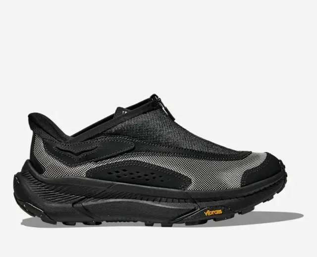 Hoka Stealth/Tech Project Transport Lifestyle Shoes In Black/White