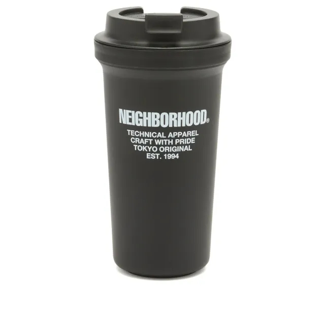 Neighborhood Men's Wallmug Bearl & Strainer Set Black