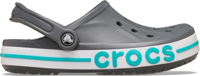 Crocs | Unisex | Bayaband | Clogs | Charcoal / Multi | W4/M3