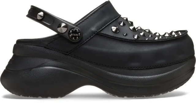 Crocs | Women | Bae Studded | Clogs | Black | missing