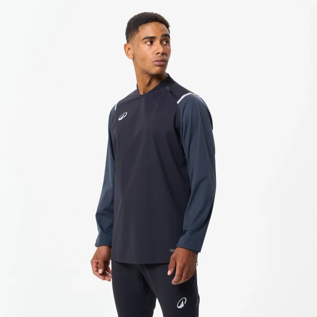 T500 Adult Waterproof Windproof Football Jacket - Blue