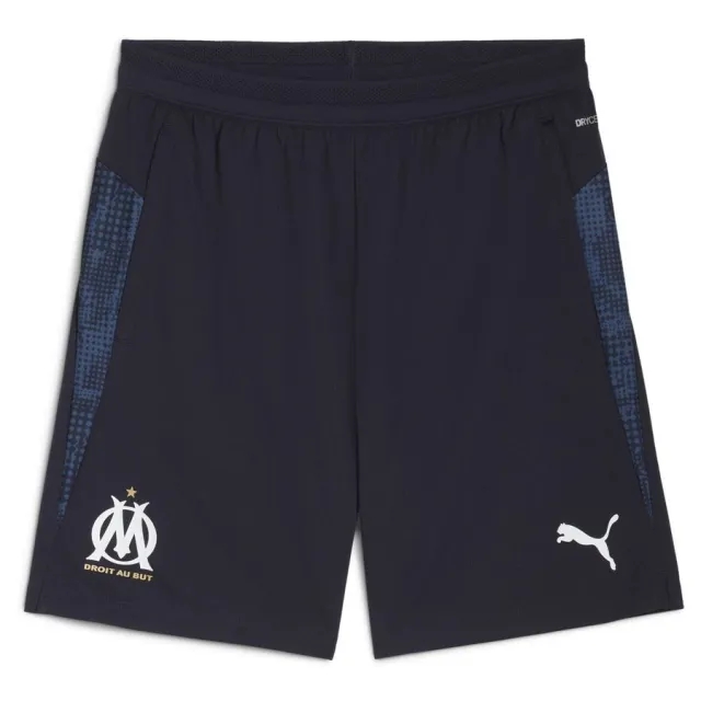PUMA Olympique Marseille Training Shorts - Blue - Mens