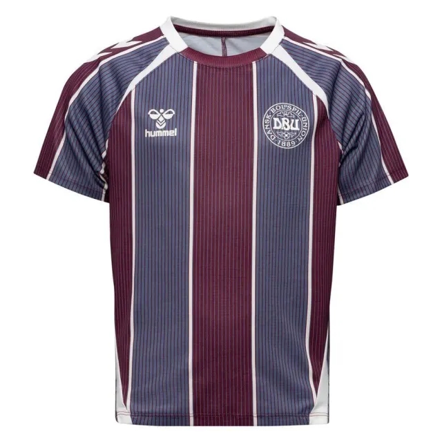 Denmark Training T-Shirt Pre Match Women's Euro 2025 - Multicolor Kids - ['Multicolor']