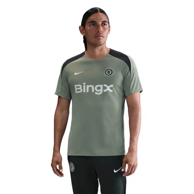 Nike Chelsea Dri-Fit Strike S/S Top - Light Green - 2025-2026