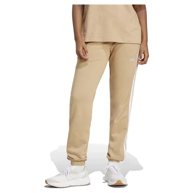 Adidas Essentials 3 Stripes French Terry Cuffed Joggers