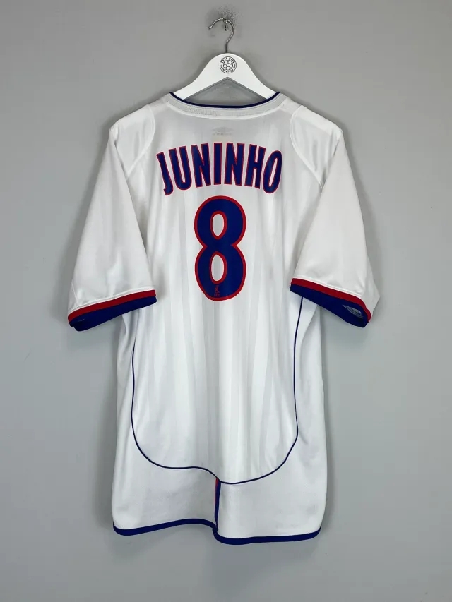 2003/04 LYON JUNINHO #8 HOME SHIRT (XL) UMBRO | Cult Kits