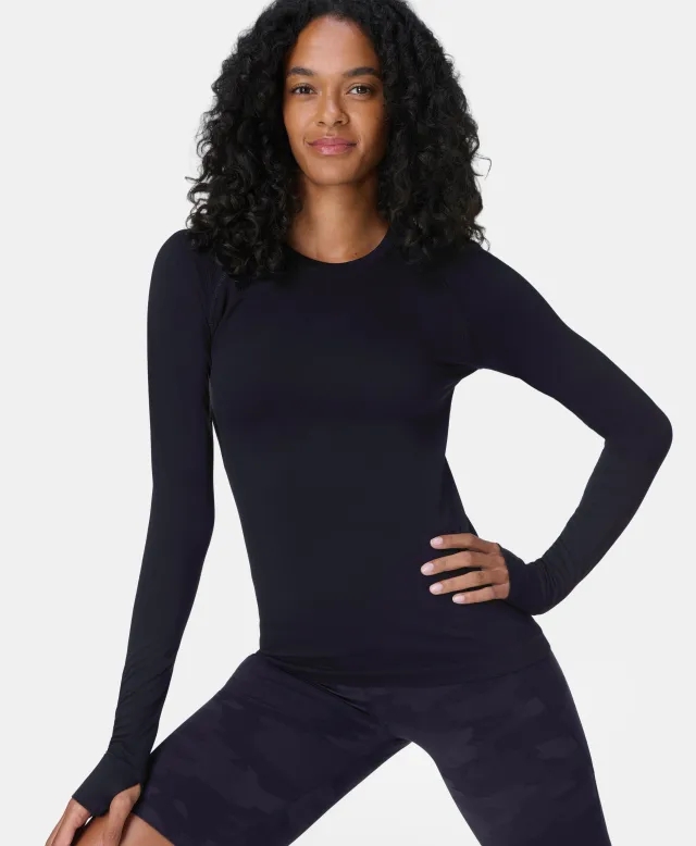 Athlete Seamless Workout Long Sleeve Top