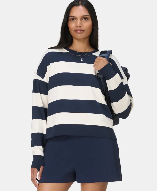 After Class Crop Sweatshirt