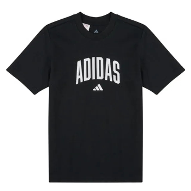 adidas  Collegiate Graphic T-Shirt Kids  boys's Children's T shirt in Black