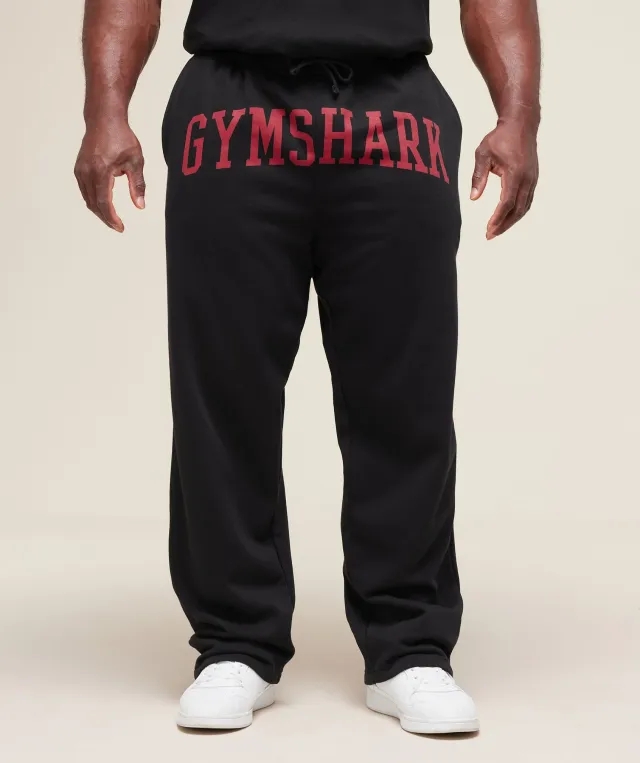  Built Different Straight Leg Joggers - Black