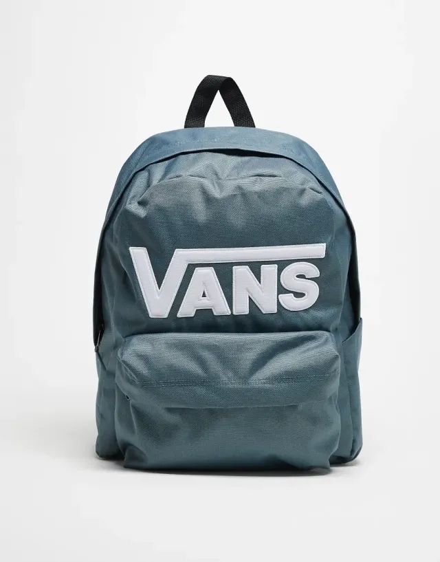 Vans Old Skool Drop V Backpack In Stormy Weather-Black