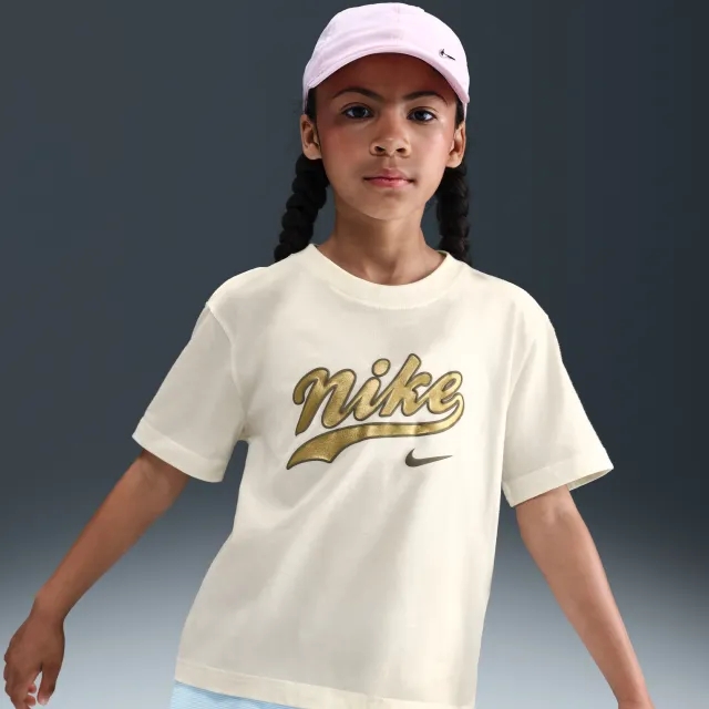 Nike Sportswear Older Kids' (Girls') T-Shirt - White