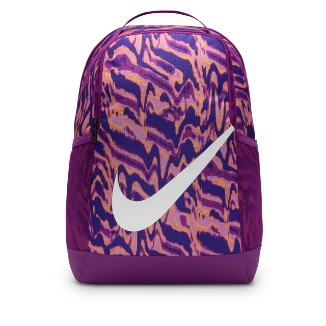 Nike Brasilia Kids' Backpack (18L) - Purple - Sustainable Materials