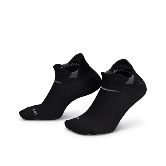 Nike Lightweight Running No-Show Socks - Black