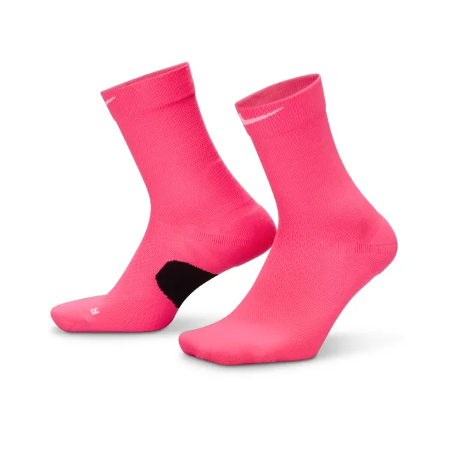 Nike Midweight Running Crew Socks - Pink