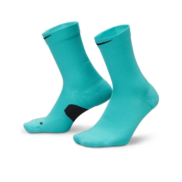 Nike Midweight Running Crew Socks - Green