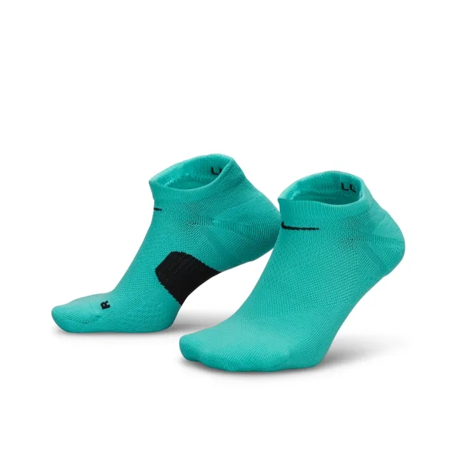 Nike Midweight Running No-Show Socks - Green