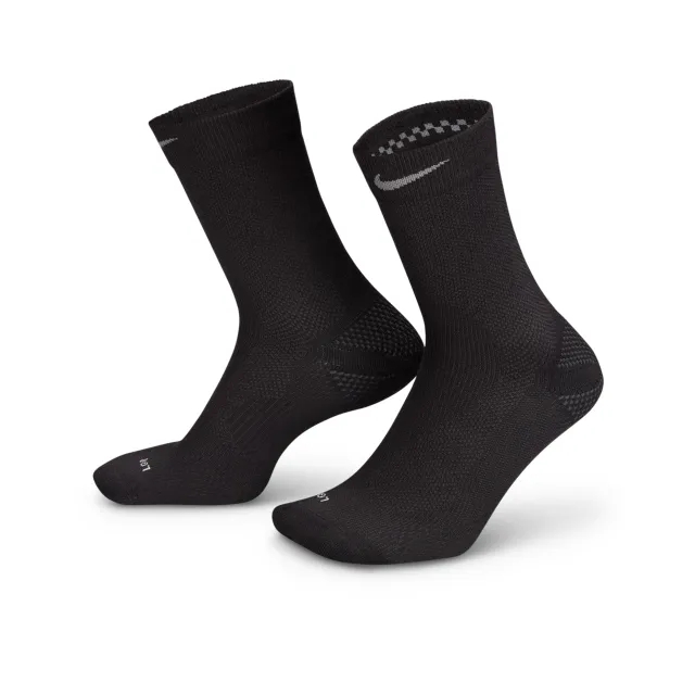 Nike Lightweight Running Crew Socks - Black