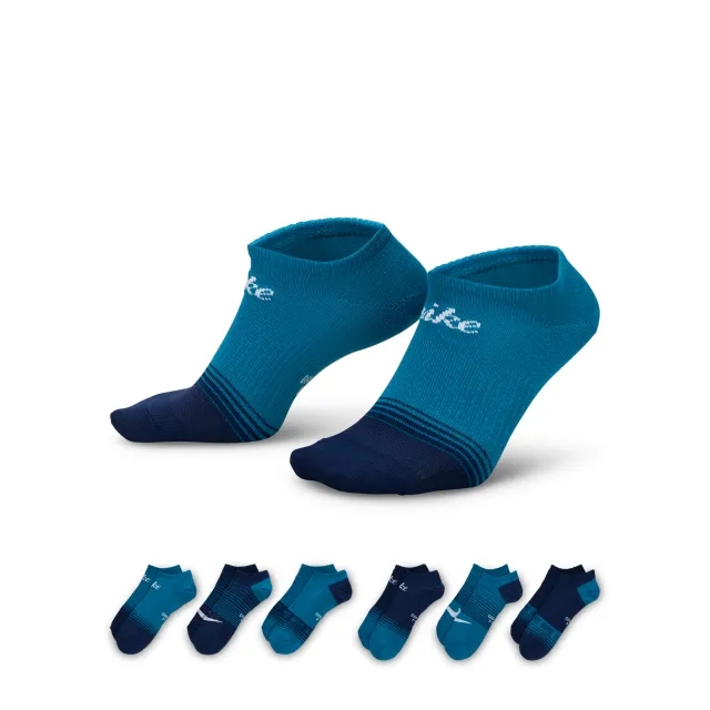Nike Everyday No-Show Lightweight Socks - Multi-Colour