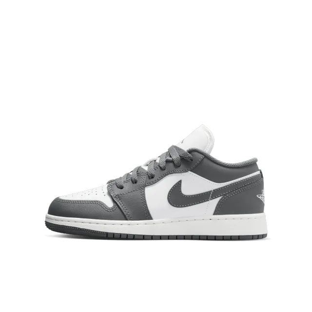 Nike Air Jordan 1 Low Older Kids' Shoes - Grey