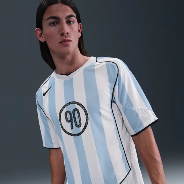 Nike Total 90 Men's Dri-FIT Soccer Jersey - Blue - Sustainable Materials