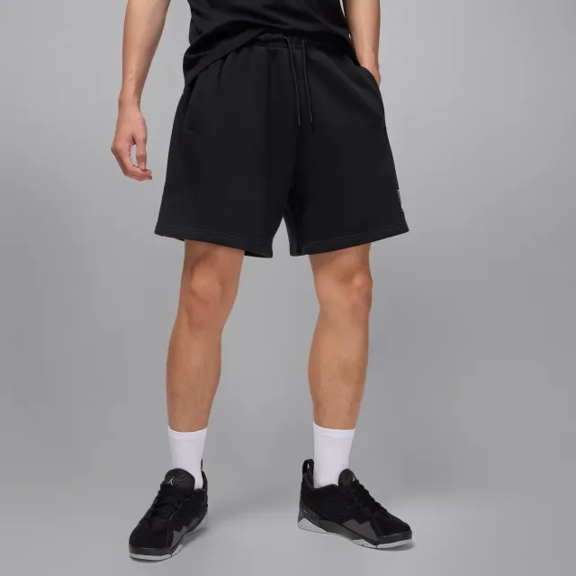 Nike Jordan Brooklyn Fleece Men's Graphic Shorts - Black - Fleece