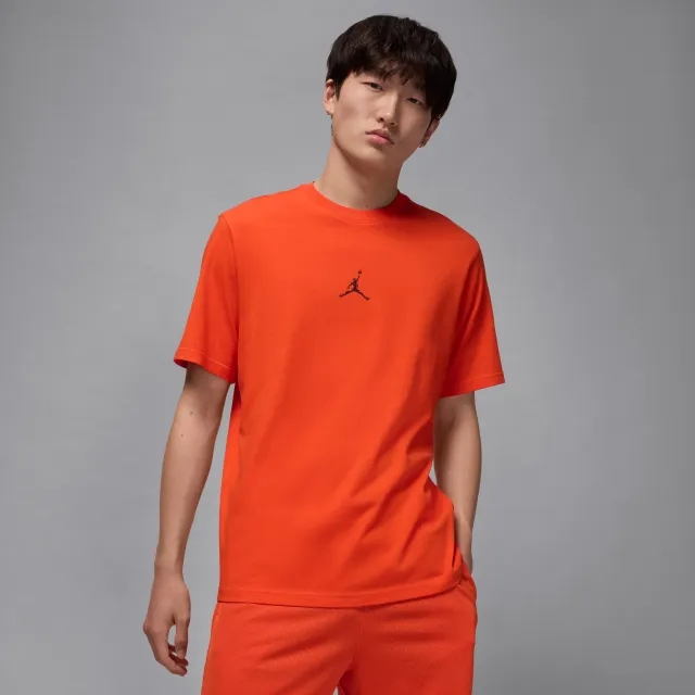 Nike Jordan Sport Men's Dri-FIT T-Shirt - Orange - Sustainable Materials