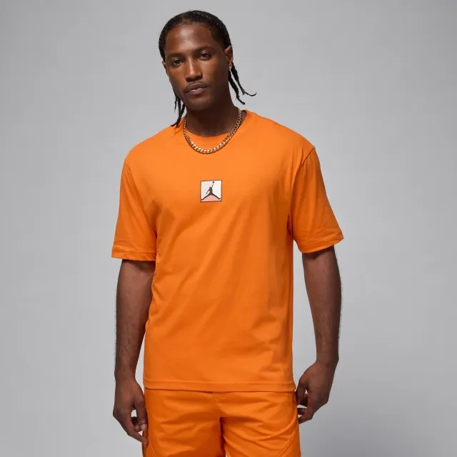 Nike Jordan Brooklyn Men's T-Shirt - Orange