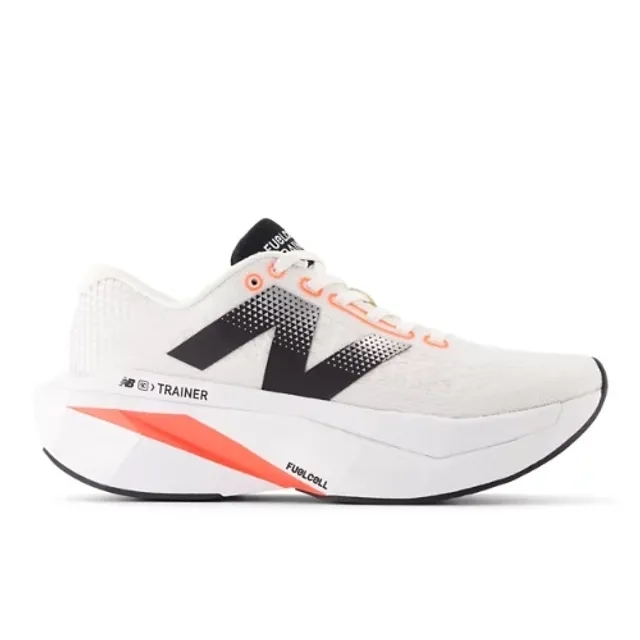 New Balance Women's FuelCell SuperComp Trainer v3 in White/Red/Black Synthetic