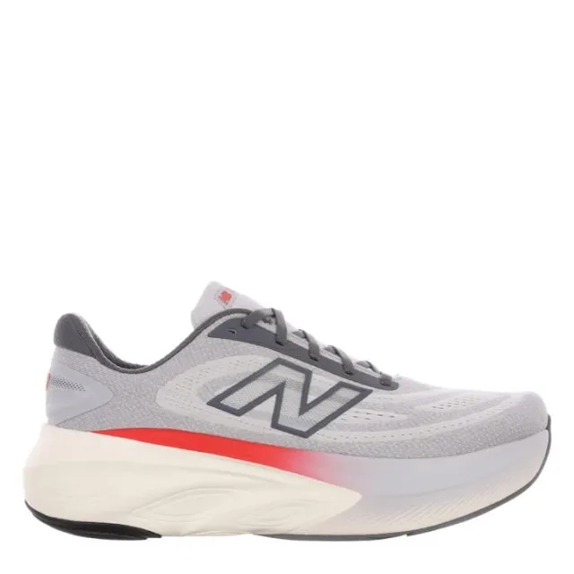 New Balance Men's Fresh Foam X More v6 in Grey/Red Synthetic