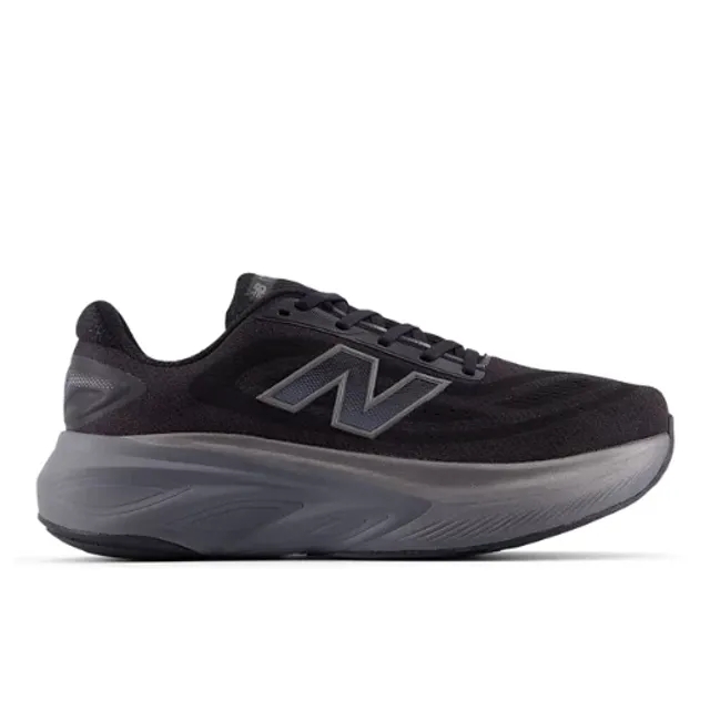 New Balance Men's Fresh Foam X More v6 in Black/Grey Synthetic