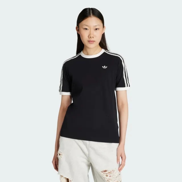 adidas adidas Originals Ruffle 3-Stripes T-Shirt
