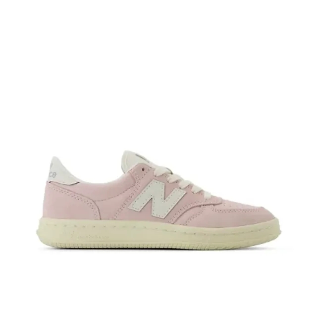 New Balance Kids' T500 in White/Pink Synthetic