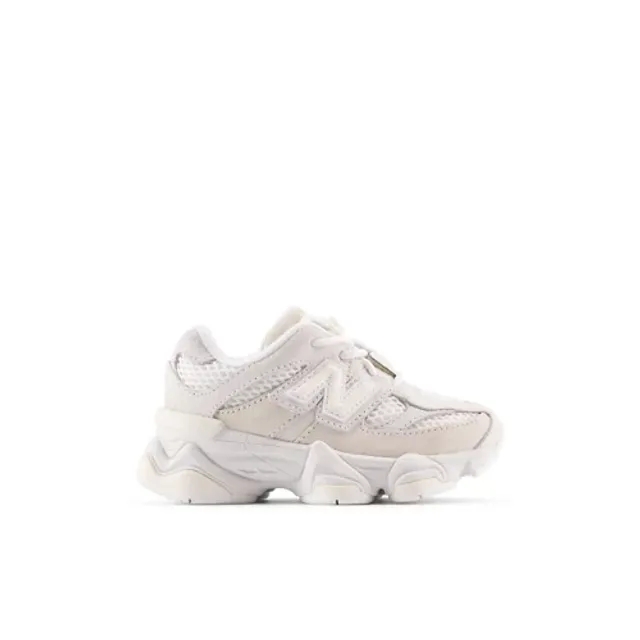 New Balance Infants' 9060 in Beige/White Synthetic